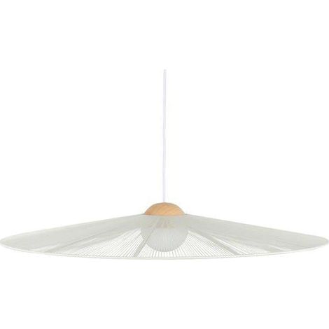 [NEUWERTIG] B-Ware Zuiver Belle Hängeleuchte Pendelleuchte Lampe rund 80cm beige Eisen (1/2)