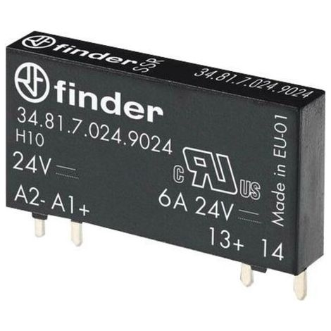 Finder Relais à semi-conducteurs 34.81.7.005.9024 Tension de contact (max.): 33 V/DC à commutation instantanée 1 pc(s) C155961 (1/2)