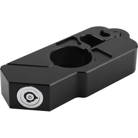 GARRYFIZH Antivol universel de levier de frein de guidon de moto en alliage d'aluminium CNC (noir)