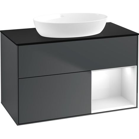 Villeroy & Boch FA22GFHG meuble sous-vasque Finion FA2 (1/2)