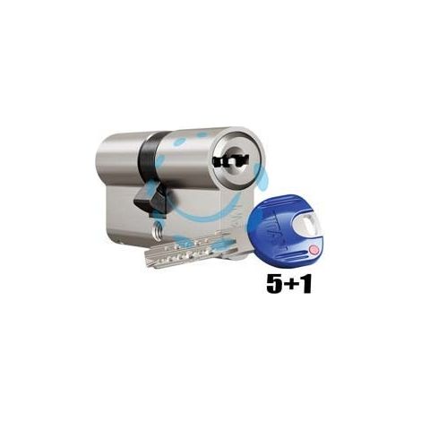CILINDRO EUROPEO SAGOMATO TITAN K66 - mm.70 (30x40) (K66-NG3040-5CH+1C/BC)