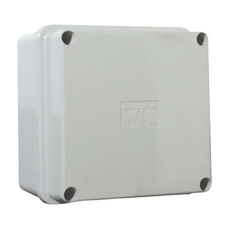 CASSETTA DERIVAZIONE PARETI LISCE IP66 MARLANVIL - PC/ABS + VITI INOX MM 100X100 H.MM 50- 5 pezzi