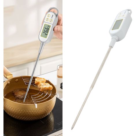 Thermomètre alimentaire haute température en acier inoxydable KT900 (1/5)