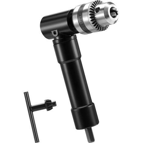 Winkelbohrer, 90-Grad-Bohrfutter, Bohrbereich 1-10 mm, 8 mm Sechskantschaft (1/5)