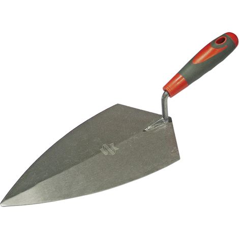 Faithfull Philadelphia Pattern Brick Trowel Soft Grip Handle 11in FAISGTB11P