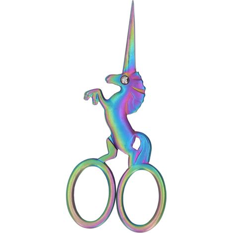 Sewing Work Scissors Retro Style DIY Embroidery Art Work Stainless Steel Craft CollectionMulticolor (1/5)