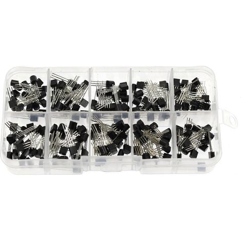 200 Stück TO-92 Transistor-Sortiment BC327 BC337 BC517 BC547 BC548 BC549 BC550