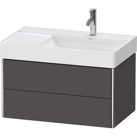 Duravit XSquare mueble de baño de pared 78,4x46,0 cm, 2 cajones, (1/5)