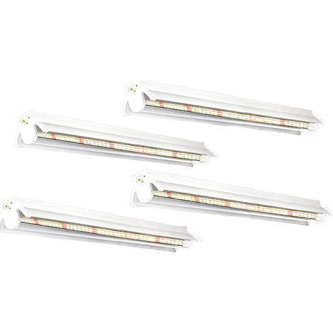 pcs T5 Plante Lumière, Spectre Complet 42 cm LED Plante Élèvent La Lumière avec Réflecteur/Marguerite Conception Plante Élèvent La Lumière pour les Semis, Cultivent des Supports