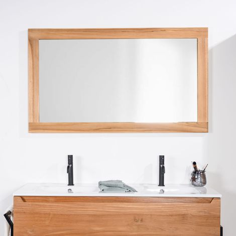 Miroir en teck Vila 120 x 70cm