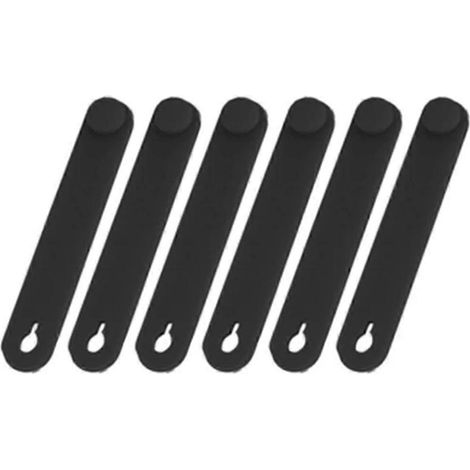 Attaches élastiques universelles pour faisceau de câbles de moto, en caoutchouc, pour câbles d'embrayage et de frein. (1/5)