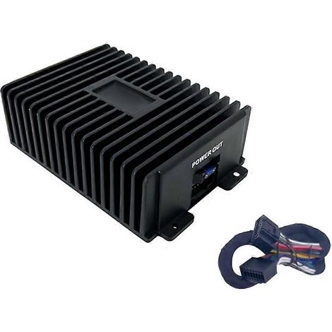 Amplificateur DSP Hi-Fi pour voiture, processeur de son numérique audio 80 W pour haut-parleurs Android, caisson de basses et autoradio. (1/5)