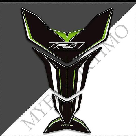 Protection de réservoir avec autocollants, logo et emblème pour Yamaha YZF-R1, YZF R1, R1000 et R1-3. (1/5)