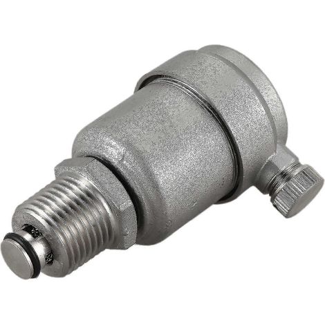Soupape de décharge de pression d'air automatique en acier inoxydable 304 de 1/2 pouce, compatible avec les chauffe-eau solaires (1/5)