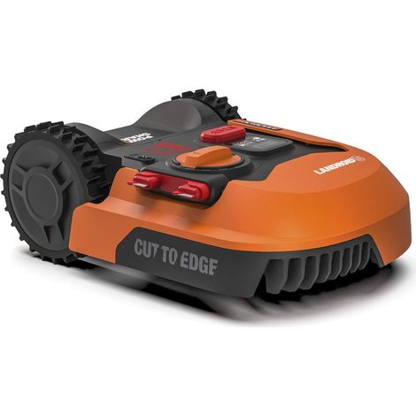 WORX Robot Tagliaerba Landroid WR143E a Batteria 20 V Estraibile e Compatibile con il Sistema Powershare, 1000mq