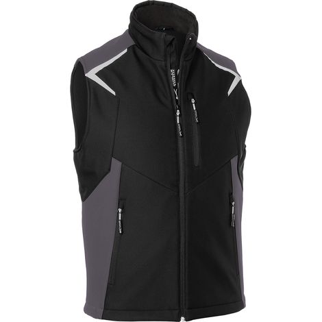 Kübler Softshell Weste BODYFORCE 7125 schwarz/anthrazit Gr. XXL (1/2)