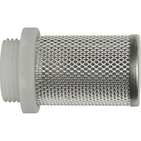 Riegler Saugkorb für Rückschlagv., G 3/8, Edelstahl 1.4301 / Kunststoff (1/2)