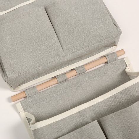 Aufbewahrungstaschen,2 Stück,25 x 6 x 23 cm,Hängende Wandregale,Organizer & Aufbewahrungsgestell für Kleinteile (1/5)