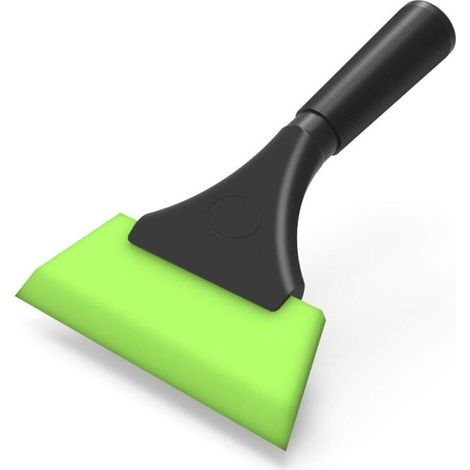 1 Pièce Grattoir en Caoutchouc de Silicone pour l’Installation de Teinte de Fenêtre en Vinyle, Fenêtre de Douche et Miroir en Verre (Vert) (1/5)
