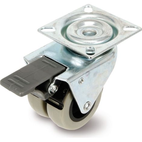 Ruota girevole Tooltech 9021050 freno carico max 70kg