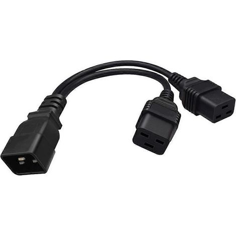 Câble adaptateur secteur 16A mâle vers femelle - pour appareils électroniques divers, connexion sécurisée, usage polyvalent (1/4)