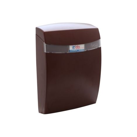 CASSETTA POSTALE ESTERNA ABS CORAL MARRONE - 330X235X90