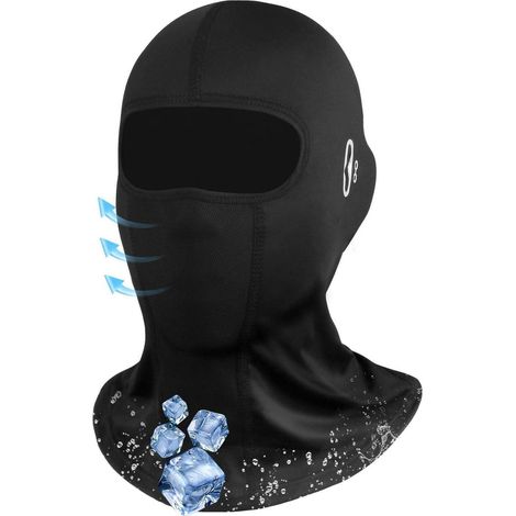 Sturmhaube mit Brillenlöchern für Damen & Herren, atmungsaktiv, UV-Schutz (1/5)