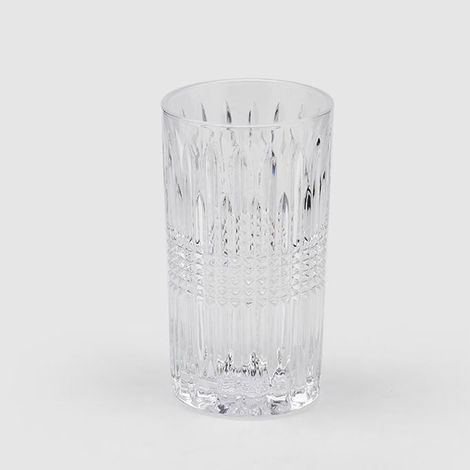 EDG Enzo De Gasperi Bicchiere Righe H 14 Cm D 8 Cm 6PZ