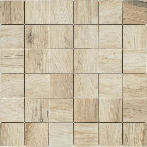 Carrelage Imitation Bois Taiga Light Mosaïque MOSAIQUE 30x30 cm (1/4)
