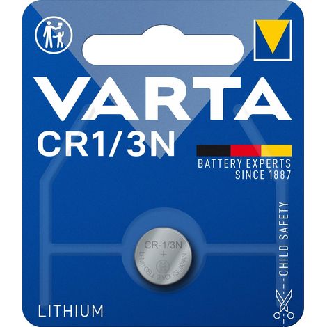 VARTA VARTA CR1/3N Pile au lithium 3V: 170 (DL1/3N) CR1/3N Pile bouton 2L76 K58L 5018LC DL1/3N CR11108 CR1/3N-consommable