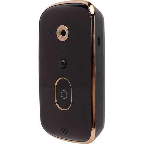 Sonnette vidéo intelligente avec caméra et angle de 90 degrés, audio bidirectionnel, changement de voix, interphone pour la maison connectée X SmartHome (1/5)