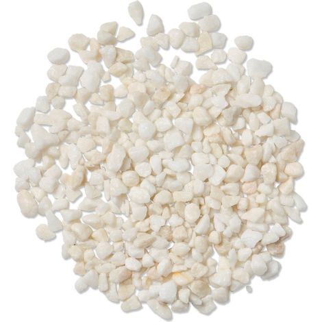 Classic 10 mm Bulk Bag 850 kg Premium Chippings - 8-14 mm White Dolomite Spar - L100 x W100 x H80 cm