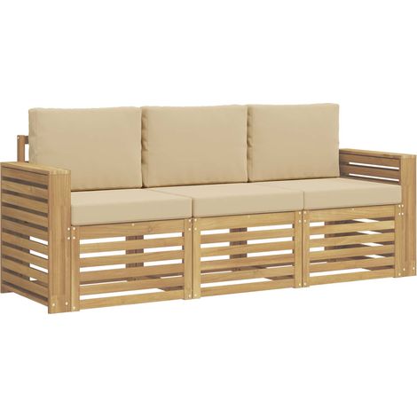 Set divani Legno di Acacia Massello vidaXL (1/5)