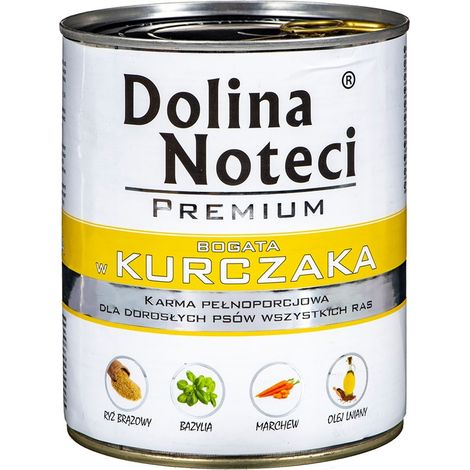 Dolina Noteci Premium - Nourriture humide au poulet pour chien 800 g (1/4)