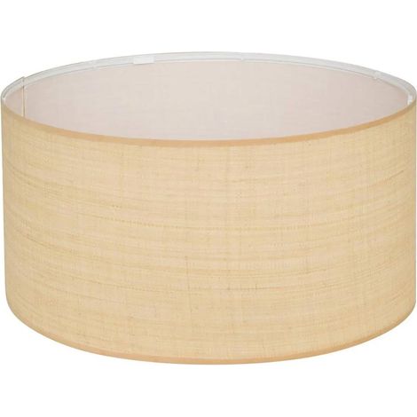 Abat Jour en Raphia "Beline" 50cm Beige