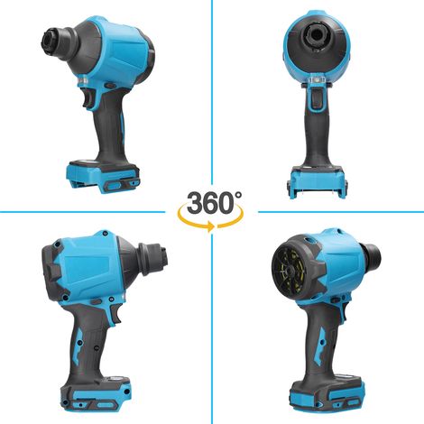 Aspirateur-souffleur sans fil et balais Makita, dépoussiéreur portatif compact pour usage domestique (1/5)