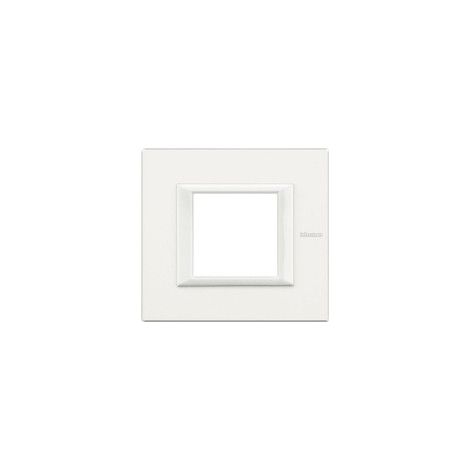 Bticino RAHMEN 2MOD WHITE ALUMINIUM (HA4802HD)
