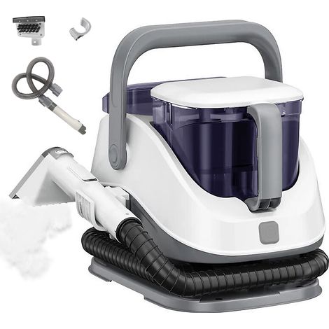 Shampouineuse canapé, moteur puissant de 700w, détacheur nettoyeur de tache, rapide et facile, nettoyeur pour tapis, moquettes, meubles, tissus, voiture & plus encore