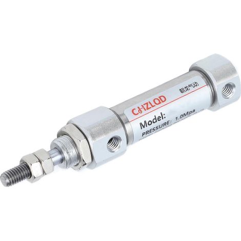 Pneumatikzylinder aus Edelstahl, Mini-Stiftform, Druckluftwerkzeug für Siebdruckmaschinen, M5x0,8PB12x1
