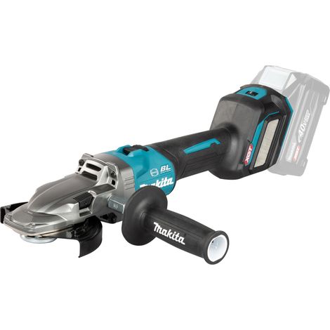Makita GA055GZ01 40Vmax XGT Smerigliatrice Angolare Testa Piatta 125 mm, 39° Solo Corpo