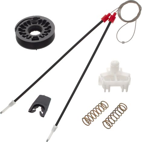 Kit de reparaci贸n de elevalunas delantero izquierdo Renault Clio II 1998- 5 PUERTAS