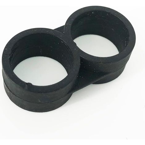 BRAVIX Lot de 20 bouchons d'extrémité pour tuyau d'égouttement de 16 mm - Raccord d'extrémité / irrigation goutte à goutte / raccord de tuyau / tuyau d'égouttement