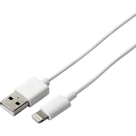 USB auf Lightning Verbindungskabel KSIX Apple-compatible Weiß (1/2)
