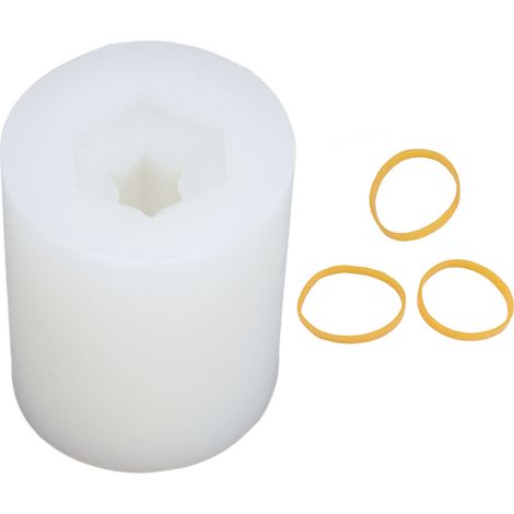 Moule à bougie en silicone, moule à savon en forme de lampe de table, moule de loisirs créatifs pour la décoration de gâteaux (1/5)