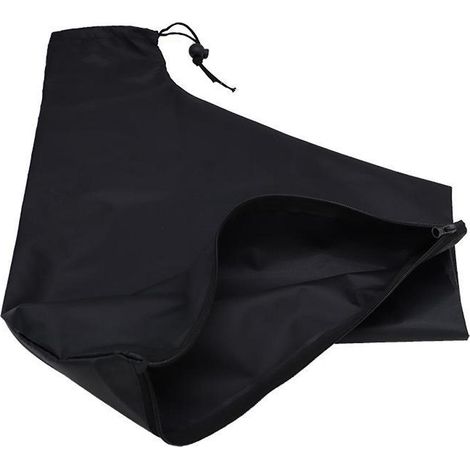 Laubsack mit Reißverschluss und Kordelzug, Ersatzsack für Laubbläser/Sauger/Gebläse (16 x 24 Zoll)