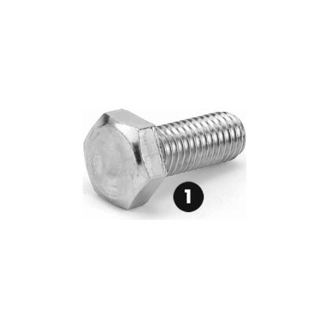 pz 10 vite per coppie coniche testa esagonale per decespugliatore m 8x1,25 sx
