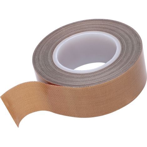 Rouleau de ruban PTFE adhésif haute température pour scellage, isolation thermique et étanchéité, pour machine sous vide 0,25 mm x 13 mm x 10 m (1/5)