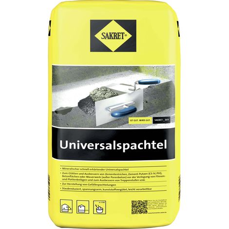 Sakret Universalspachtel 20 kg Spachtelmassen