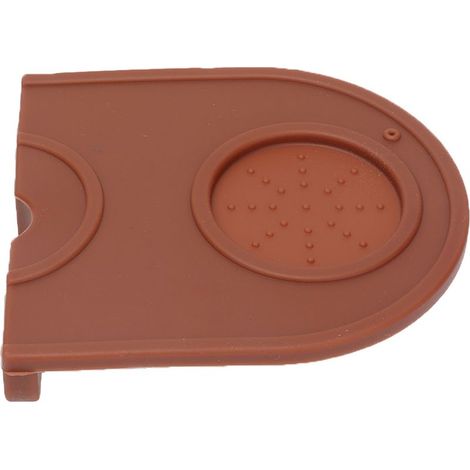 Tapis de Tassage Anti-Dérapant en Silicone Doux - Matériau Inoffensif pour Café Maison Marron (1/5)