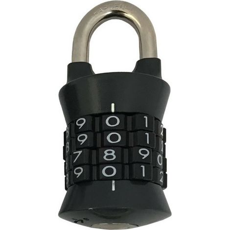 cadenas à combinaison Master Lock 1535EURDCOL Couleur - Noir